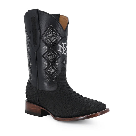 BULLDOG PITON NEGRO NOBUCK