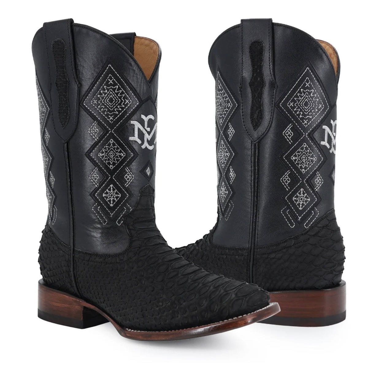 BULLDOG PITON NEGRO NOBUCK