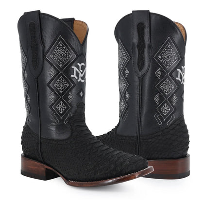 BULLDOG PITON NEGRO NOBUCK