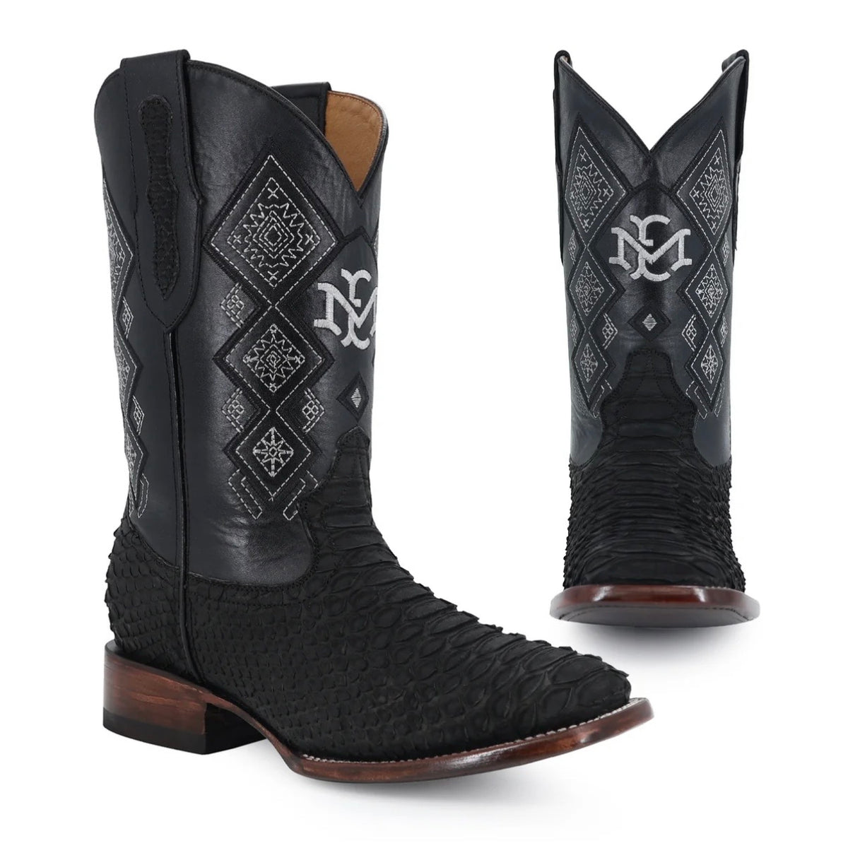 BULLDOG PITON NEGRO NOBUCK