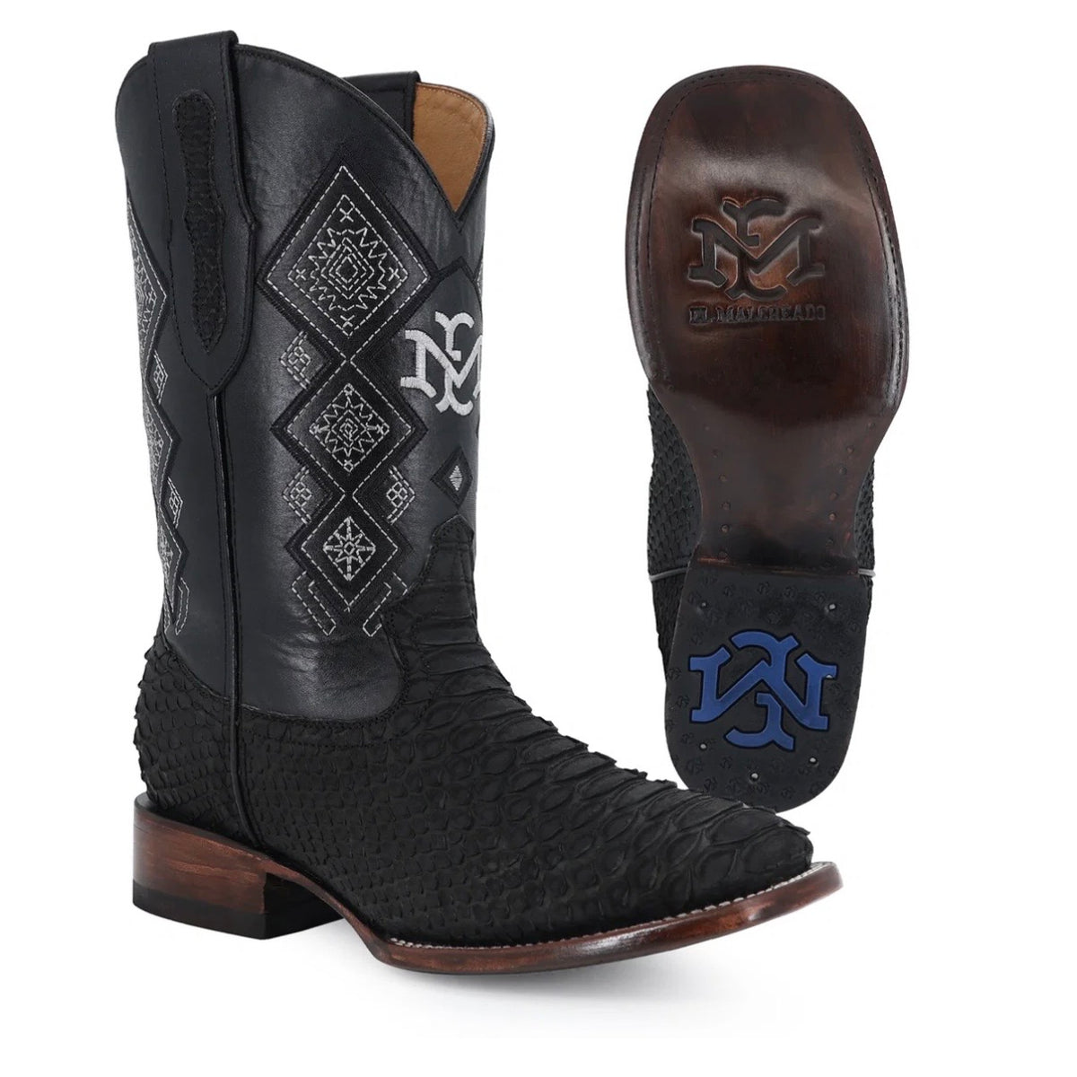 BULLDOG PITON NEGRO NOBUCK