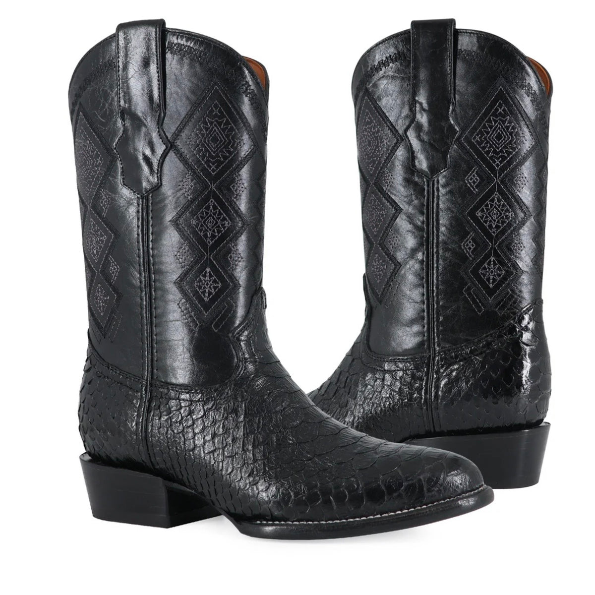 OVAL PITON NEGRO