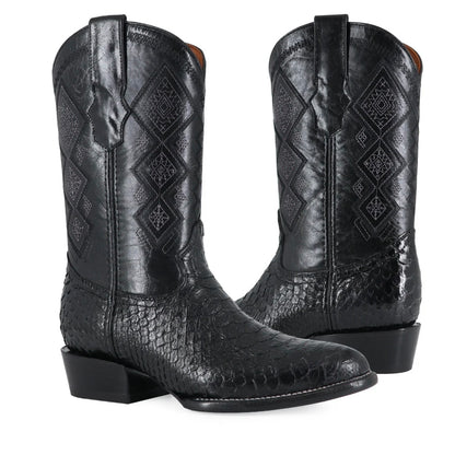 OVAL PITON NEGRO