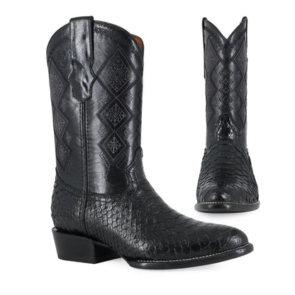 OVAL PITON NEGRO
