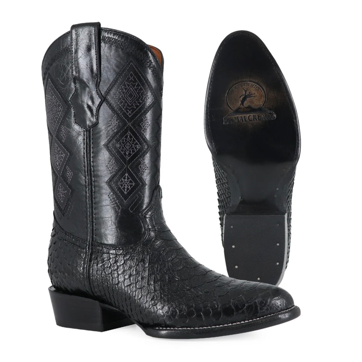 OVAL PITON NEGRO