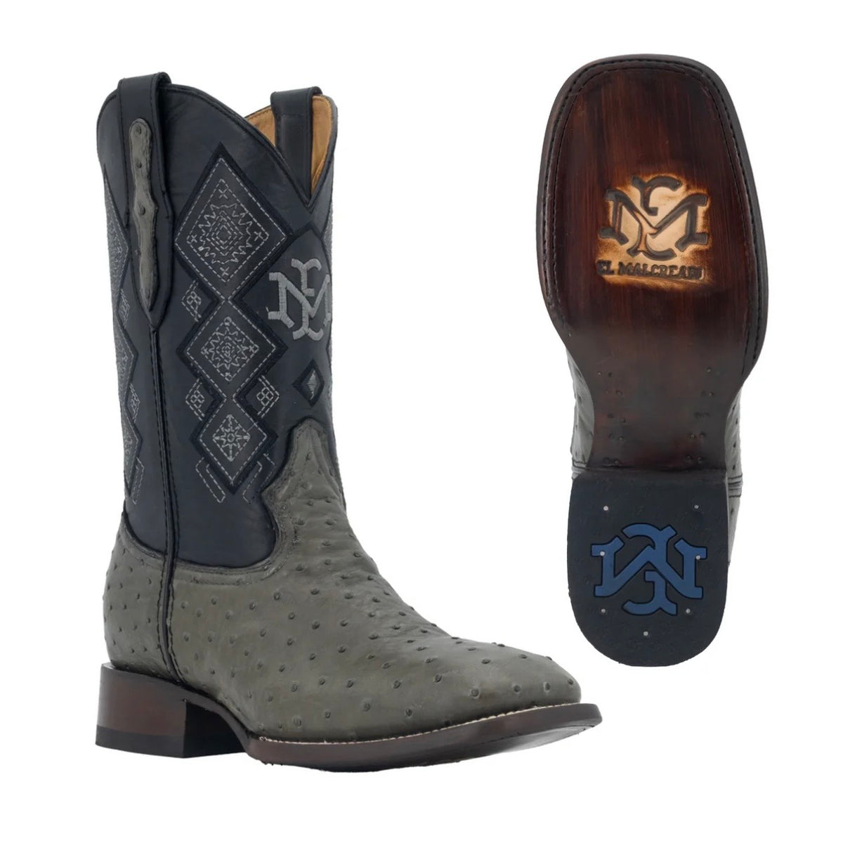 BULLDOG AVESTRUZ GRIS